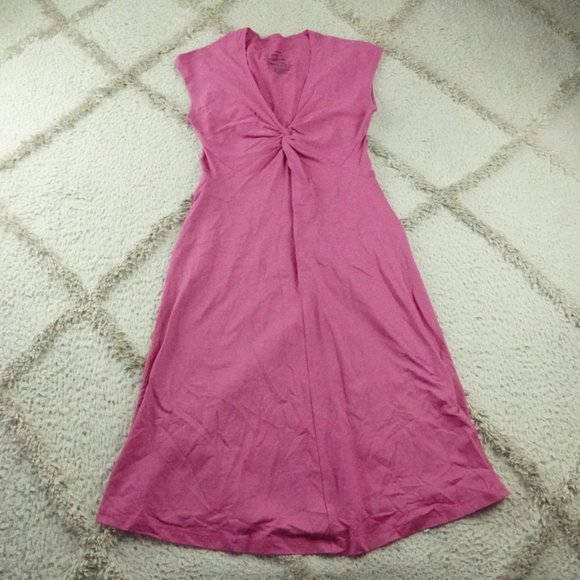 Patagonia Seabrook Bandha Dress Womens Small Pink Short Sleeve Light Weight - Picture 3 of 12
